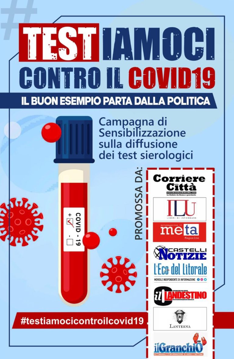 Testiamoci contro il Covid-19: il buon esempio parta dalla ...